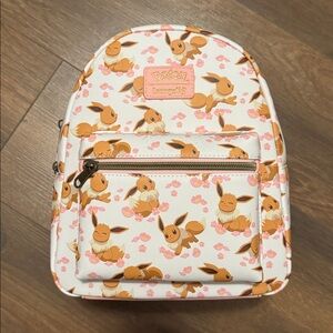 Loungefly Pokémon Eevee Mini Backpack | Floral Pokemon Bag